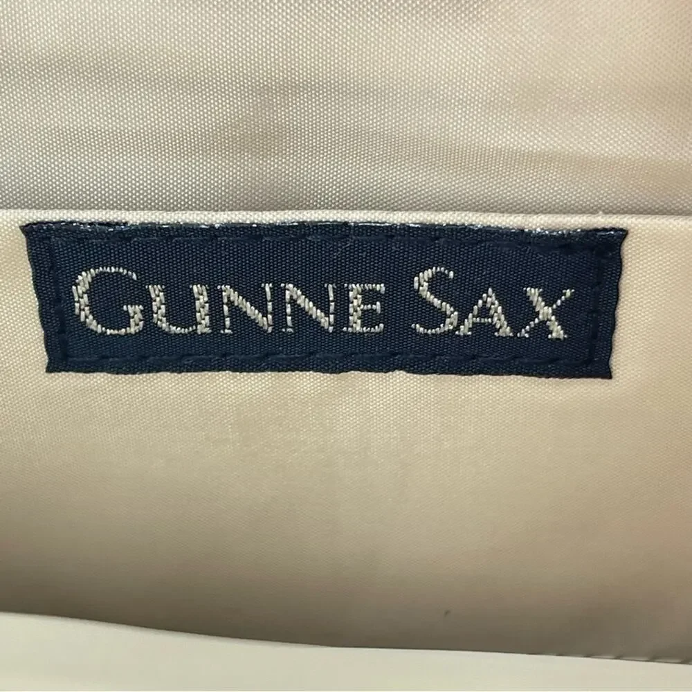 Gunne Sax Old Money Silver Vintage Clutch Chain Link Retro Purse